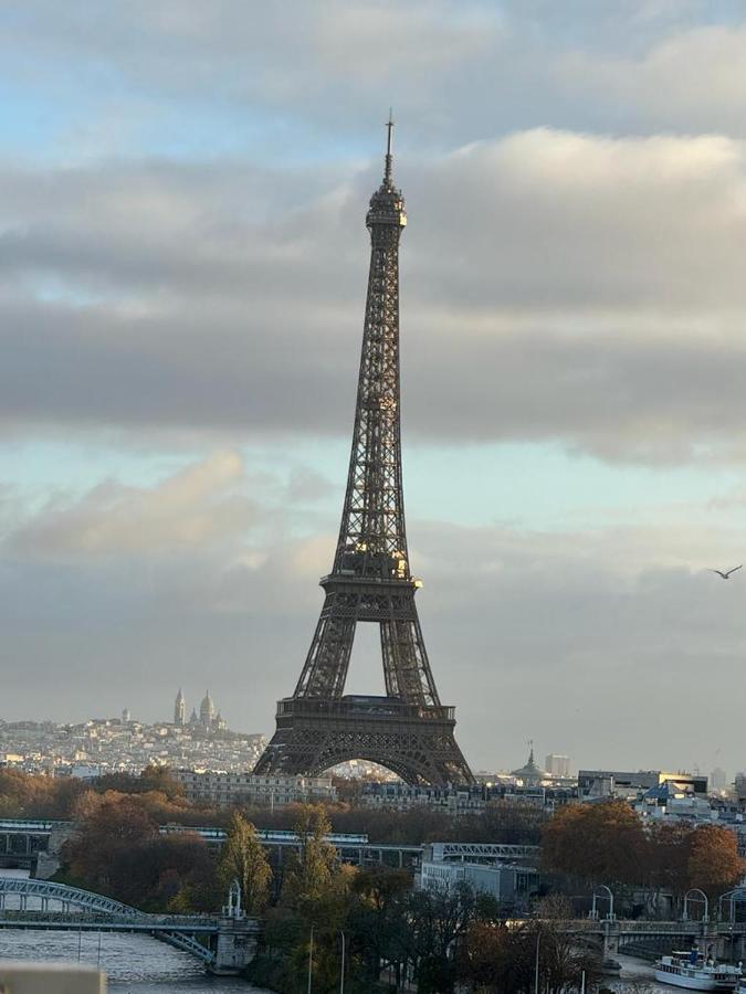 Appartement Vue Tour Eiffel Paris 16 Eme Exterior foto