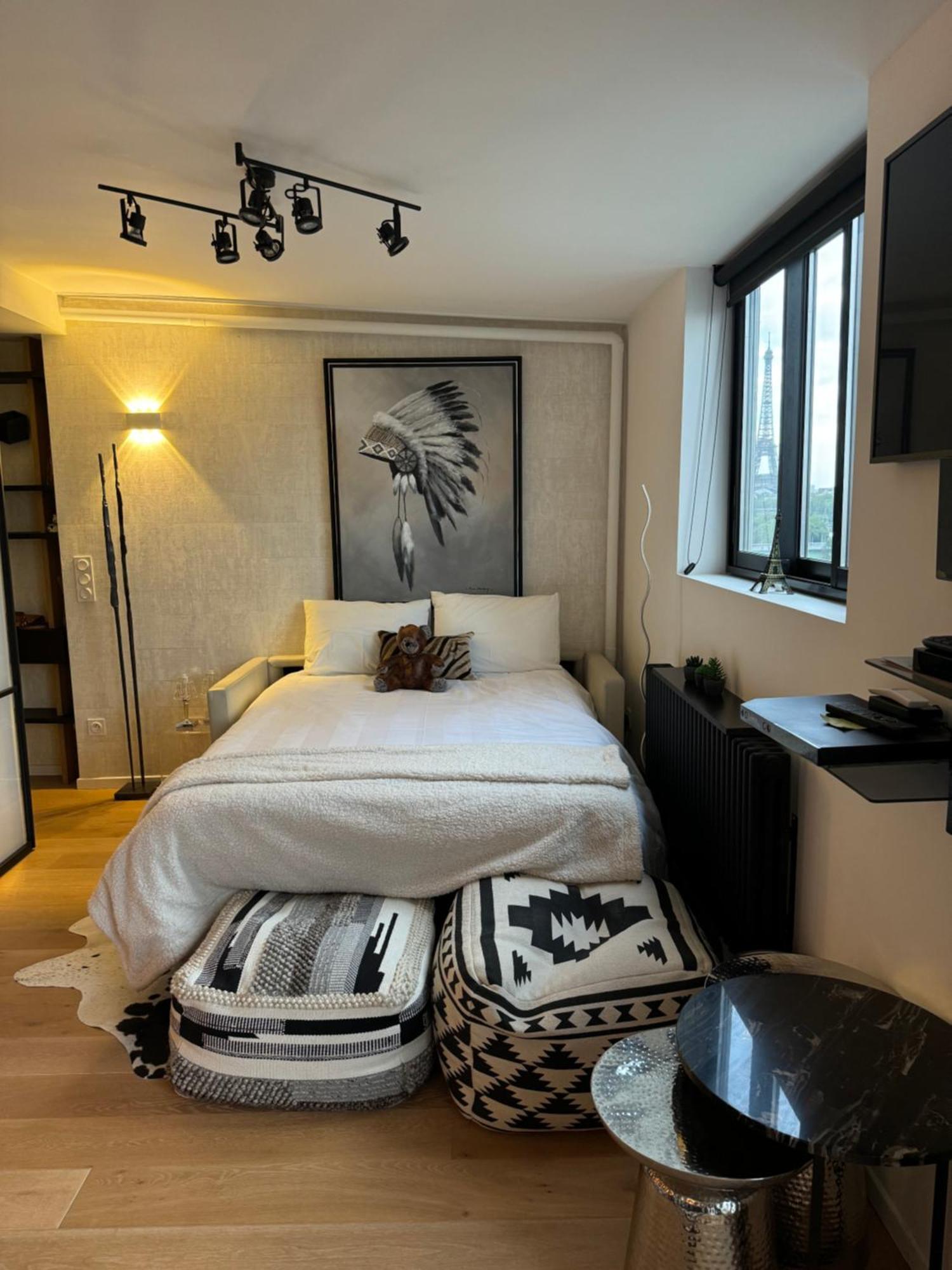 Appartement Vue Tour Eiffel Paris 16 Eme Exterior foto